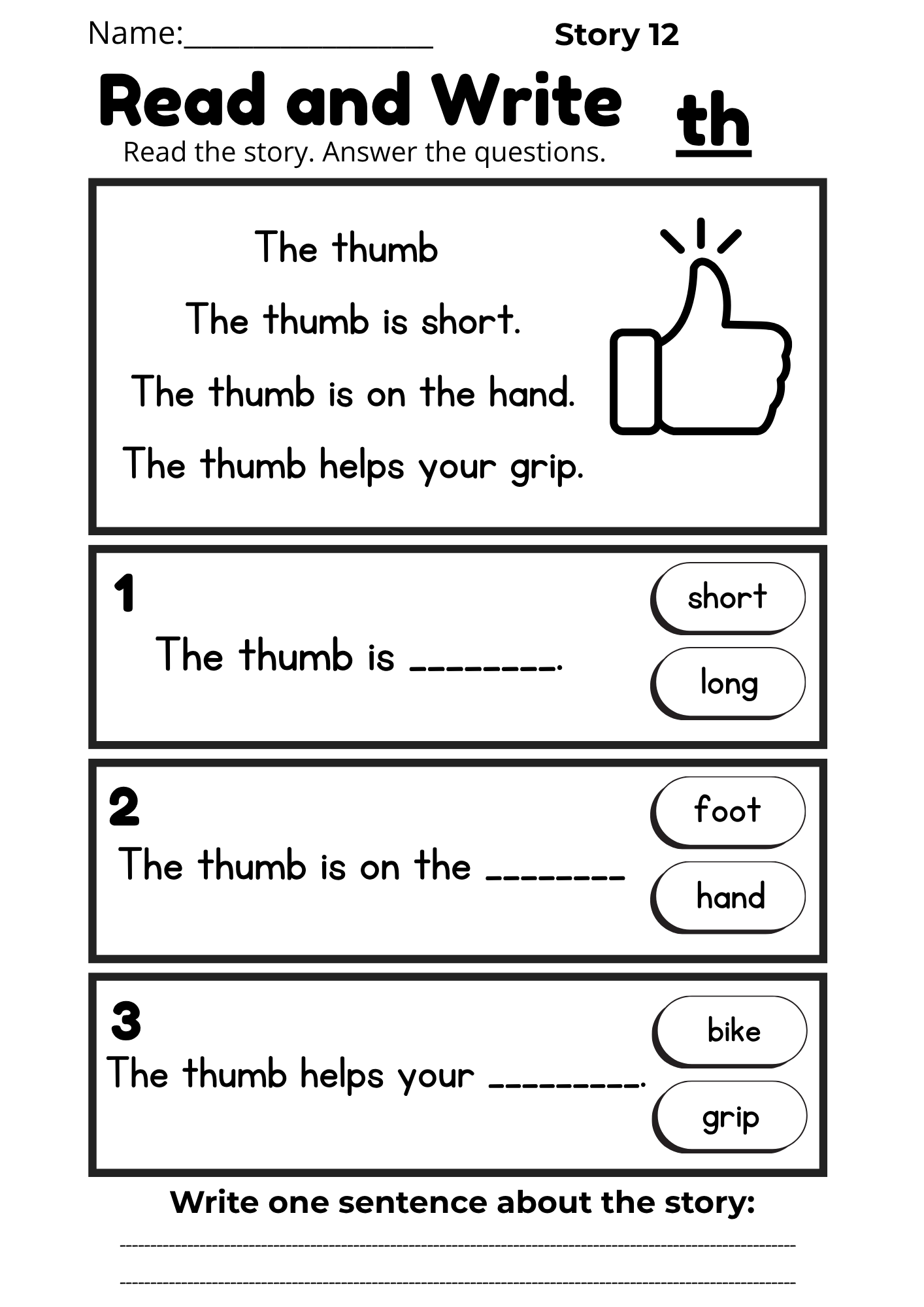 Digraph Reading Workbook 17 pages | Printable Phonics Activities