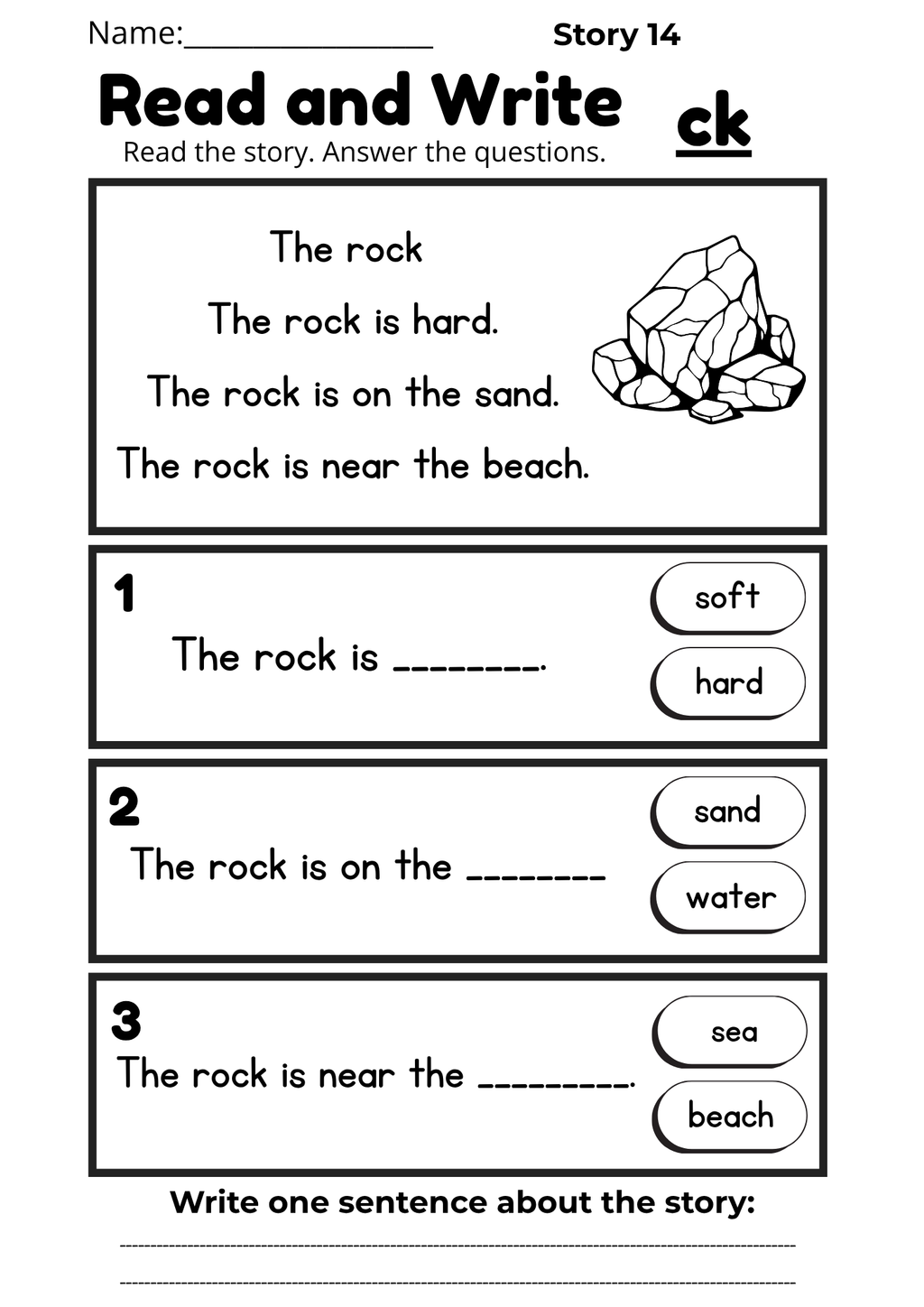 Digraph Reading Workbook 17 pages | Printable Phonics Activities