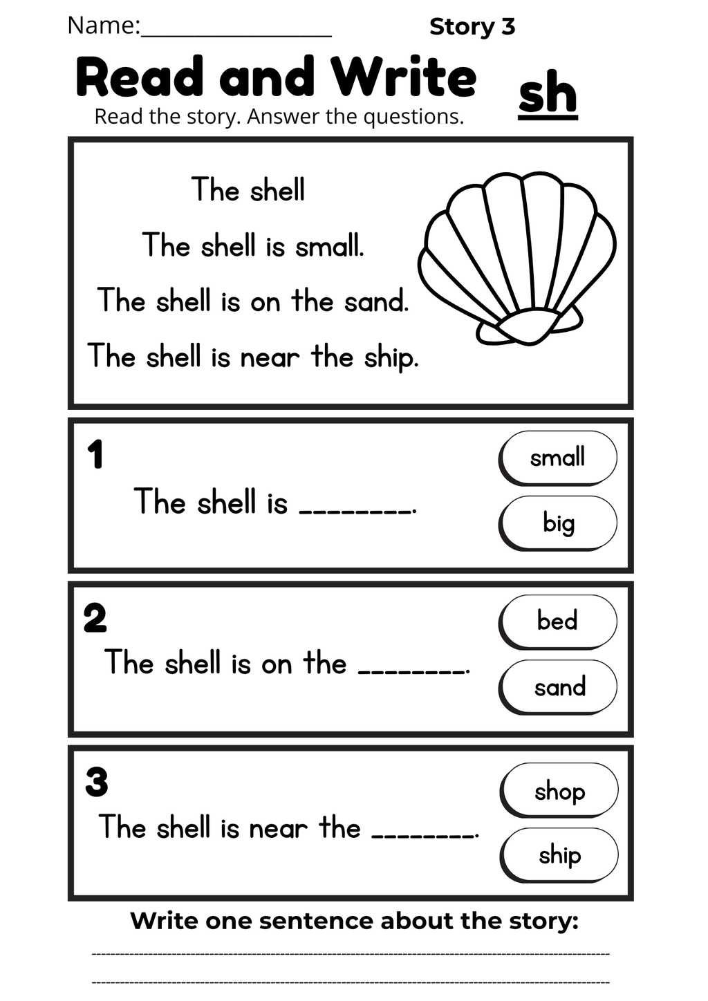 Digraph Reading Workbook 17 pages | Printable Phonics Activities