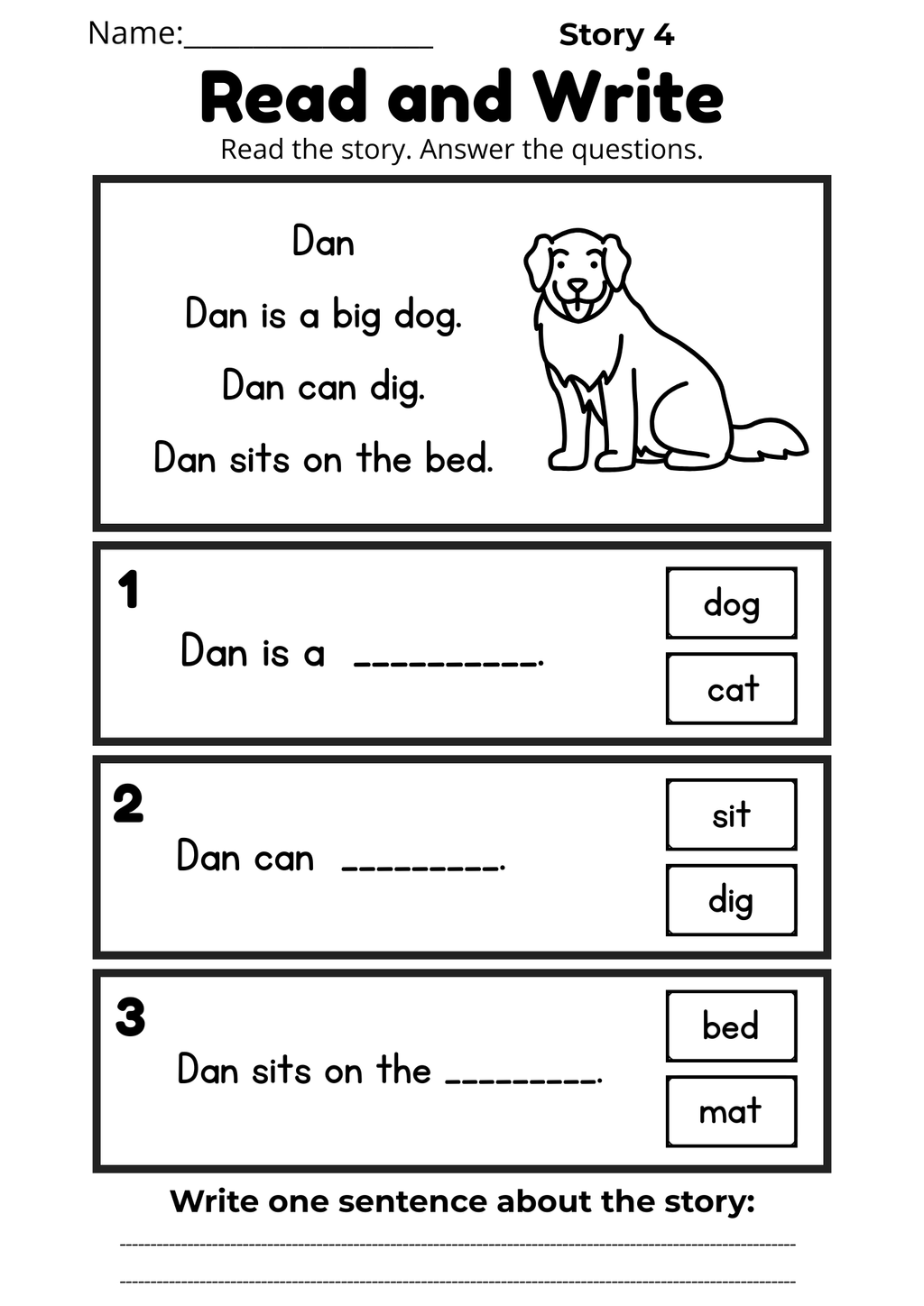 CVC Reading Workbook 15 pages | Printable Phonics Activities
