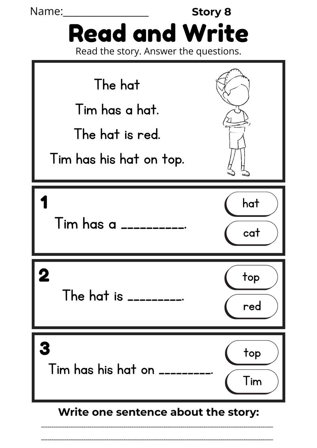 CVC Reading Workbook 15 pages | Printable Phonics Activities