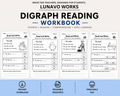 Digraph Reading Workbook 17 pages | Printable Phonics Activities