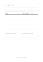Study Skills Workbook practical worksheet preview